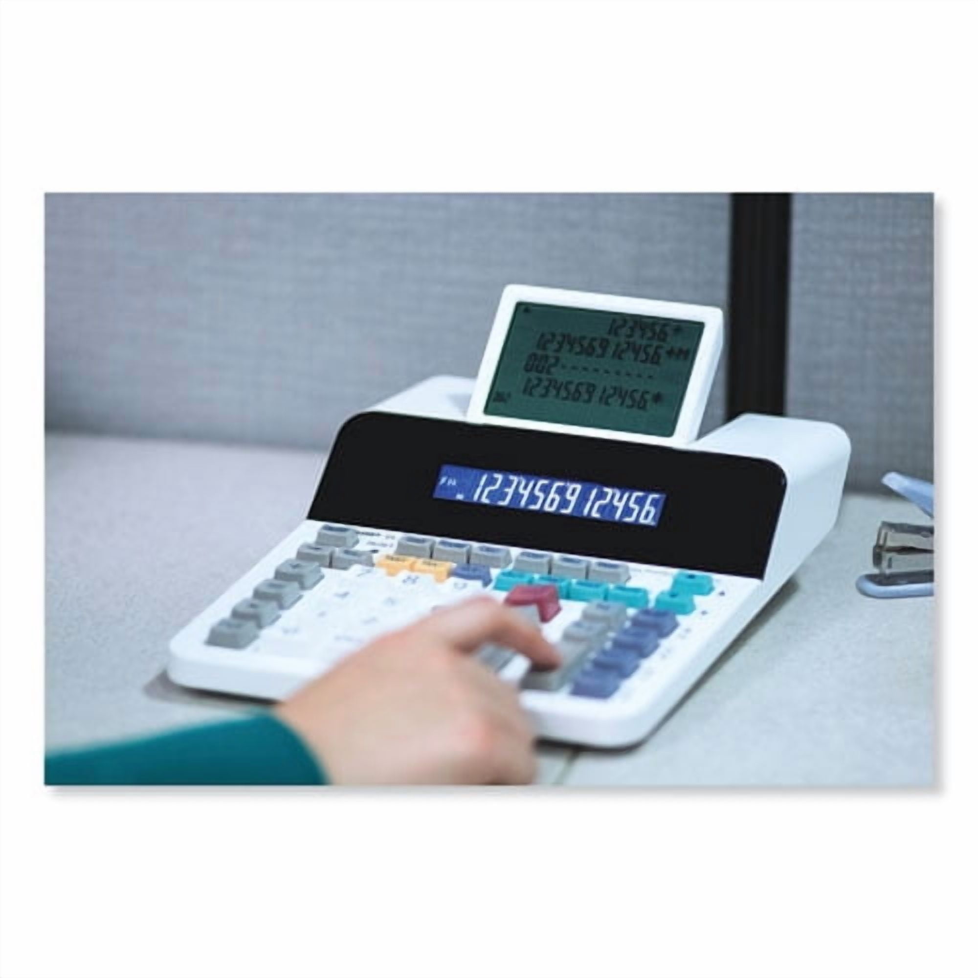 EL-1901 Paperless Printing Calculator with Check and Correct | Bundle of 2