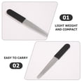 thumbnail image 3 of 3pcs Nail Files Double Side Nail Files Stainless Steel Manicure Files Fingernail Toenail File Pedicure Tools, 3 of 8