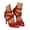 Red, variant on High Heels for Women Peep Toe Strappy Sandals Stiletto Ankle Strap Back Zipper Pumps Shoes