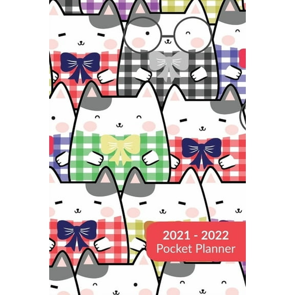 2021 2022 Pocket Planner: Weekly and Monthly Pocket-sized Planner, Academic Mid-Year July 2021 to June 2022, Organizer Agenda Calendar (Paperback)