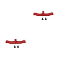 thumbnail image 2 of Ruiboury Aluminum Front Beam Cross Frame Brace For 1/10 Axial Scx10 Crawler Aluminum Front Beam Cross Frame Red 2Set, 2 of 6
