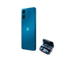 thumbnail image 1 of Combo Celular Moto G04s 4GB + 256GB Blue + Audífonos M10 Negros de regalo, 1 of 3