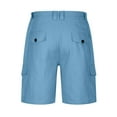 thumbnail image 7 of fartey Cargo Short for Men 2024 Button Zipper Multiple Pockets Lounge Summer Short Roomy Fit Hiking Joggers Sports Outdoors 5 Inch Pant, 7 of 7