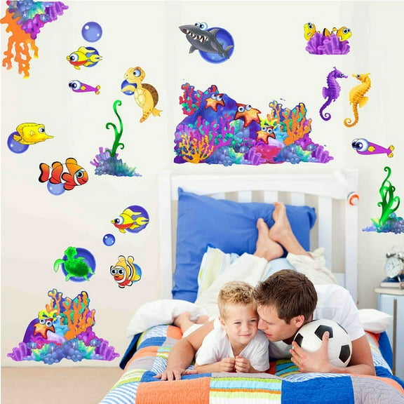 Wallhogs Sea Life Multi-Pak II Wall Decal