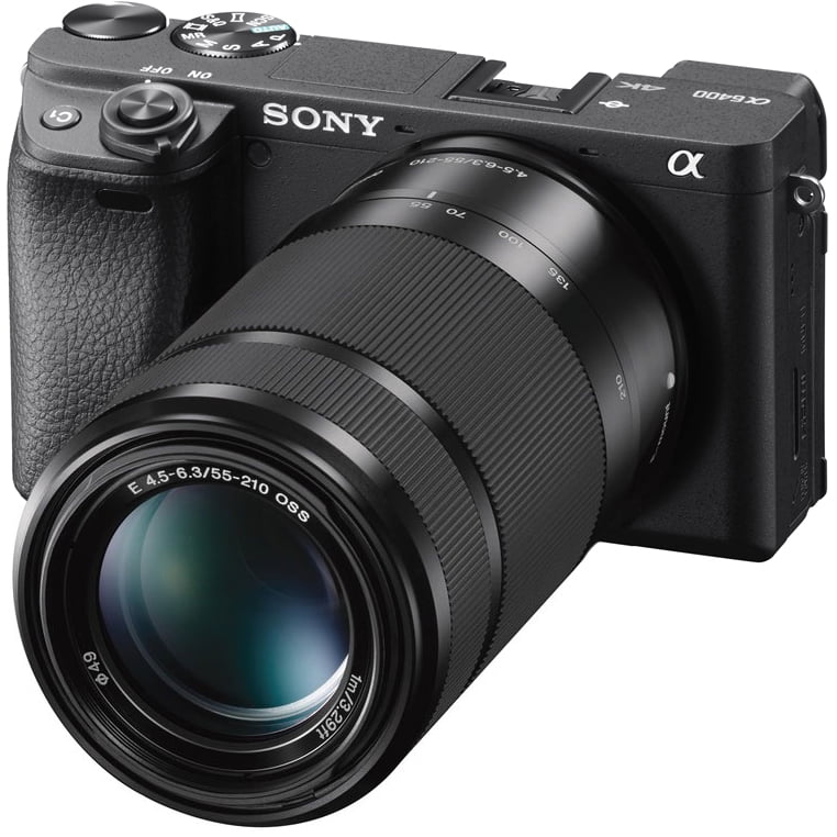 Sony a6400 4K Mirrorless Camera ILCE-6400/B with 55-210mm F4.5-6.3
