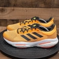 thumbnail image 3 of Adidas Mens Solar Glide 5 Running Shoes Neon Orange Sneakers GX5470 Multiple Sz, 3 of 6