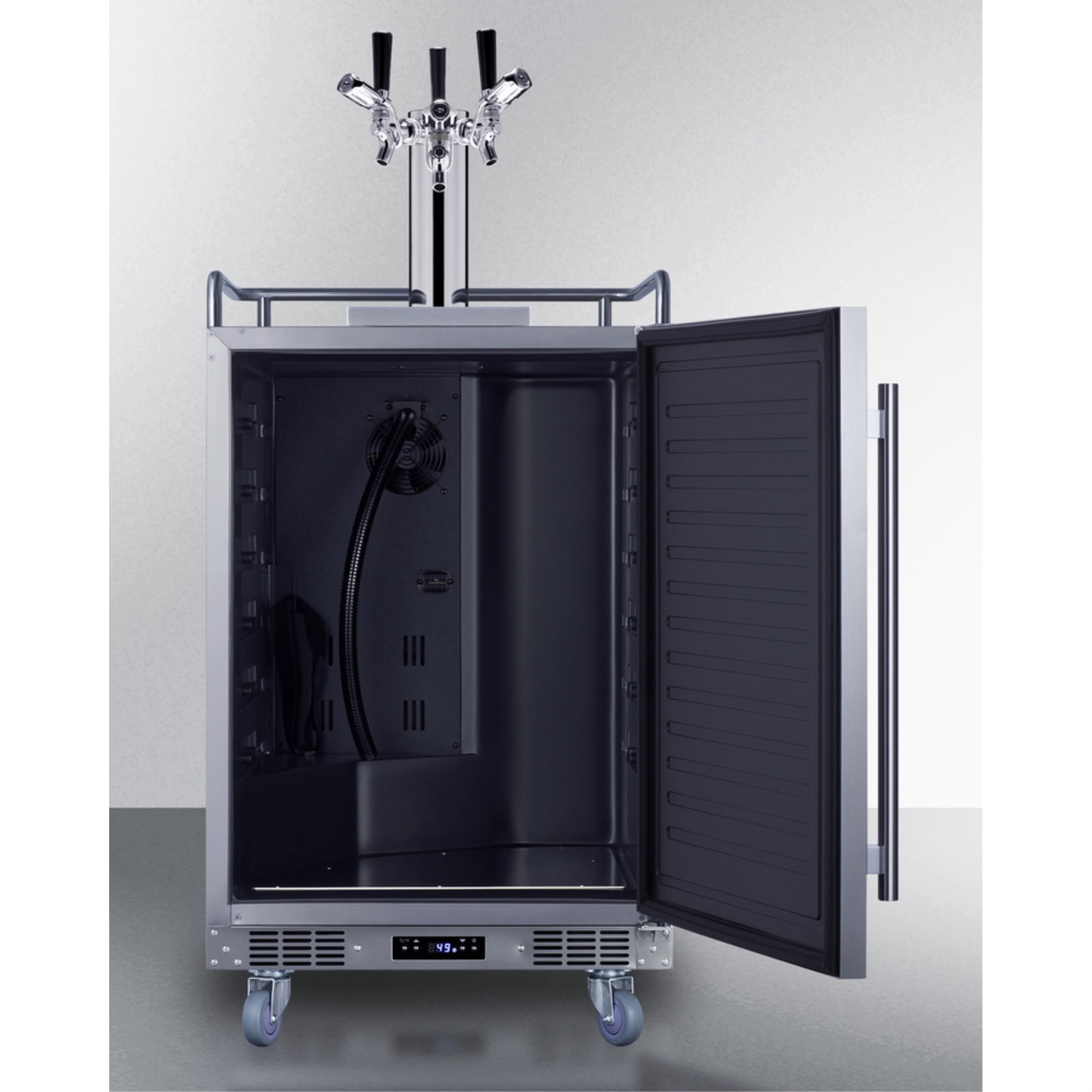 24" Wide Built-In Outdoor Commercial Beer Kegerator