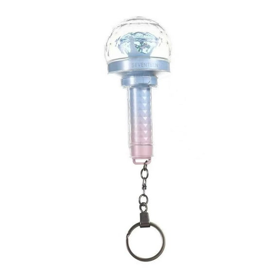 KPOP Lightstick Keychain, Kpop Merch Merchandise Mini Light Stick Pendant for Bag Light Colour and Speed Adjustable Fans Gift Collection