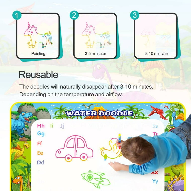Water Drawing Mat Magic Water Doodle Mat Painting Board With Large