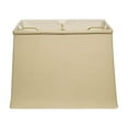 thumbnail image 1 of Cloth & Wire SI79925 Slant Retro Rectangle Softback Lampshade with Washer Fitter, Tan, 1 of 4