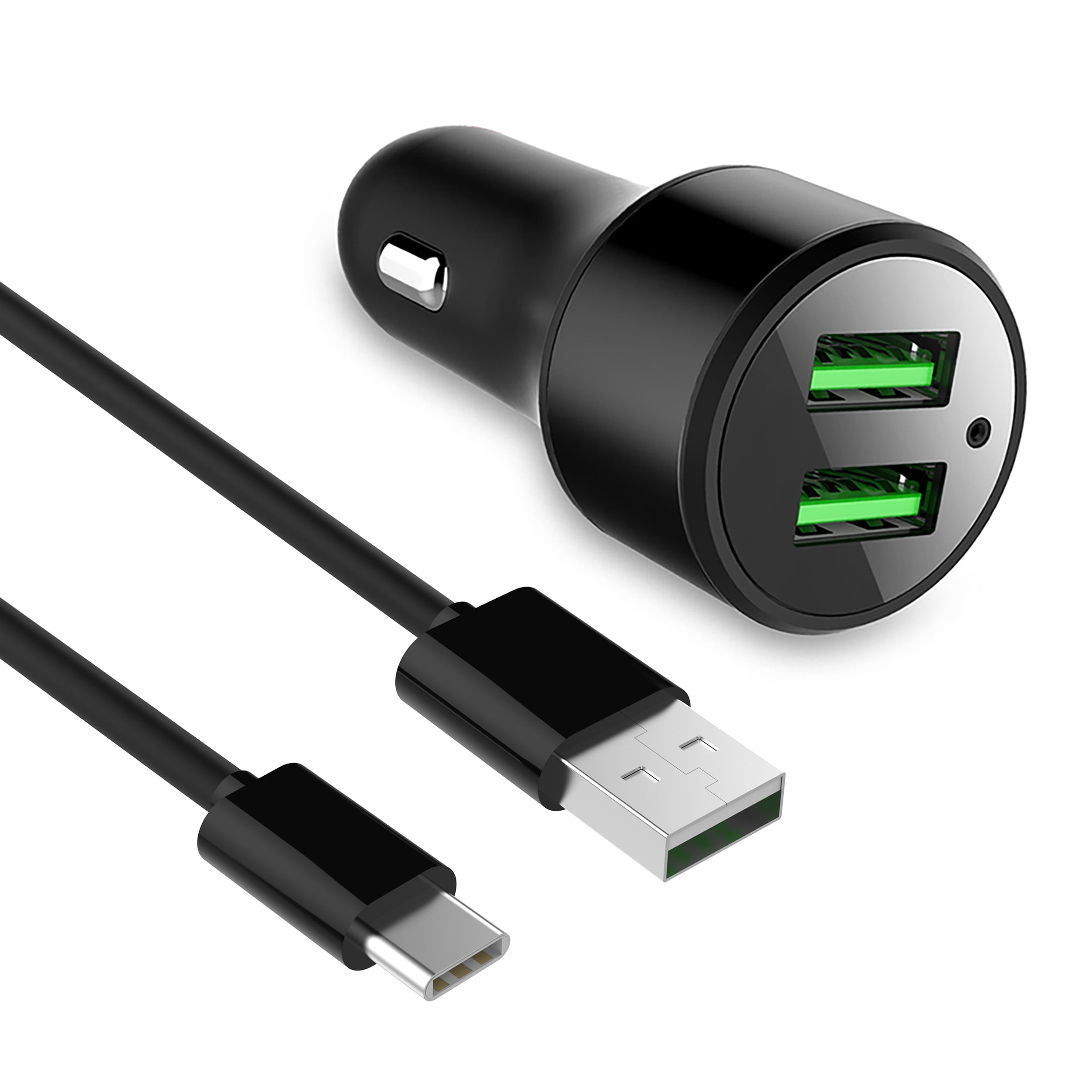 Quick Charge 3.0 nubia N1 Wall Charger USB Type-C Data Cable 18W. Black