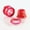 pink, variant on 1PC Thick Acrylic Ear Skin Ear Tunnels Plugs Earskin Earlets Gauges Flesh Gauge-pink-4mm