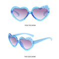 thumbnail image 3 of Wancir Kids Sunglasses Round Flower Heart Shaped Sunglasses for Toddler Girl Boy Baby Cute Glasses for Party, 3 of 3