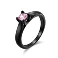 thumbnail image 1 of Anillos Boda Hombre Piedra preciosa Mujer Acero inoxidable Vintage, 1 of 5