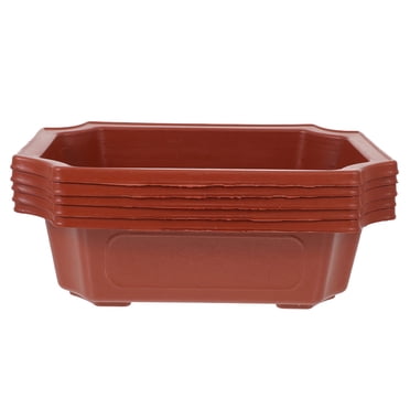5Pcs Flower Pots Windowsill Flower Pot Rectangular Flower Planter Home Accessory