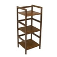 thumbnail image 6 of Eccostyle 3-Tier Bamboo Frame Stackable Tower Shelf - Caramel, 6 of 7