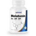thumbnail image 1 of Suplemento Melatonina 5 mg Alta Calidad y Alta Potencia 240 Cápsulas Nutricost NT-5453533S, 1 of 2