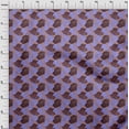 thumbnail image 4 of oneOone Cotton Flex Brown Fabric Leaves Diy Clothing Quilting Fabric Print Fabric By Yard 40 Inch Wide, 4 of 5