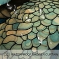 thumbnail image 3 of Sea Turtle Waterproof Bathroom Curtain Set with Hooks - Printed Shower Curtain for Bathroom Decoration, 3 of 5