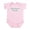 Petal Pink, variant on CafePress - Grandma Is My Favorite Infant Bodysuit - Baby Light Bodysuit, Size Newborn - 24 Months