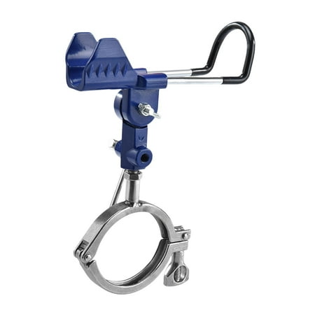 Colaxi Fishing Pole Holder Sea Fishing Rod Bracket Heavy-duty Rust Wear Resistant Clamp on ing Fishing Tackle for Outdoors For 38 to 47mm