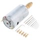 thumbnail image 3 of Mini Juego de de Mano EléCtricas DC 12V Motor 0,5-3Mm HSS Broca Helicoidal con 5 Uds Portabrocas Se Adapta una la de PerforacióN, 3 of 5