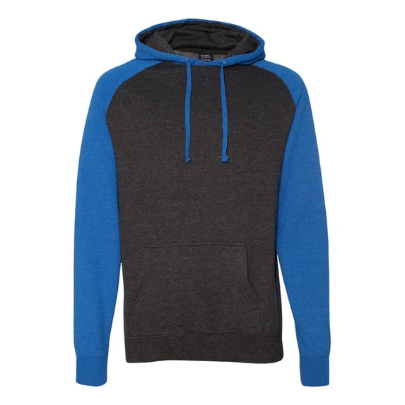 Fleece Raglan Hooded Pullover