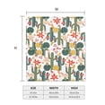 thumbnail image 3 of Daiia Summer Cactus With Blooming Mailbox Cover , Magnetic Welcome Mailbox Wraps Post Letter Box Cover for Garden Yard Home Decor-21x18 in, 3 of 7