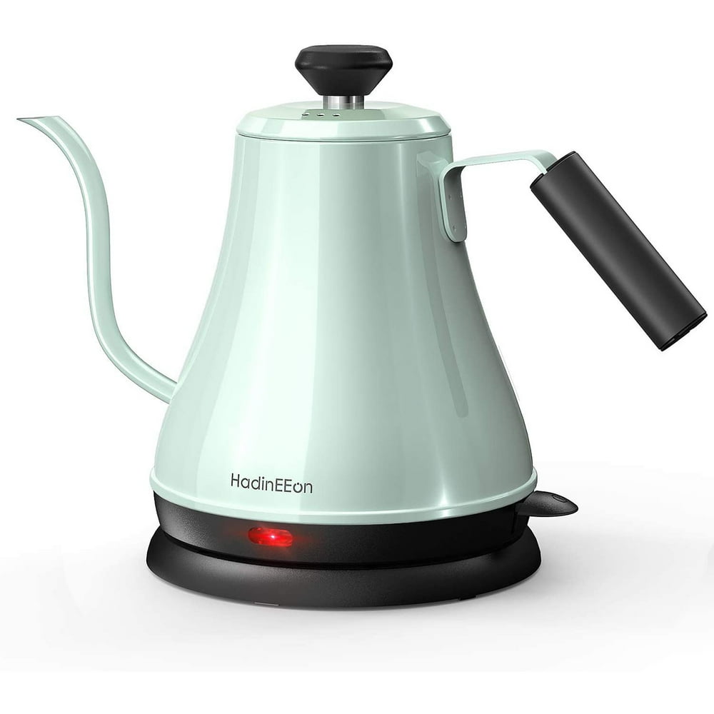 HadinEEon Electric Gooseneck Kettle 100 Stainless Steel BPAFree Tea