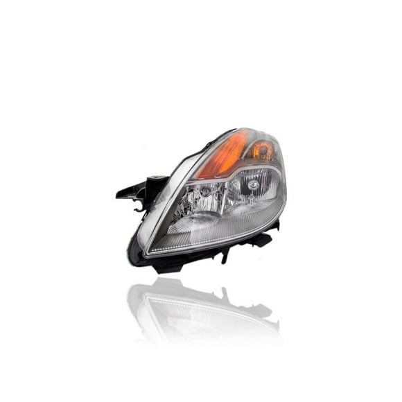 Headlight Assembly - Compatible/Replacement for '08-09 Nissan Altima Coupe Base/S/SE - Halogen - Left Hand - Driver - 26060JB10A