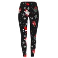 thumbnail image 4 of LEBONYARD Pants for Women Clearance,Ladies' Halloween Printed Leggings Yoga Casual Pants and Leggings Black S, 4 of 6
