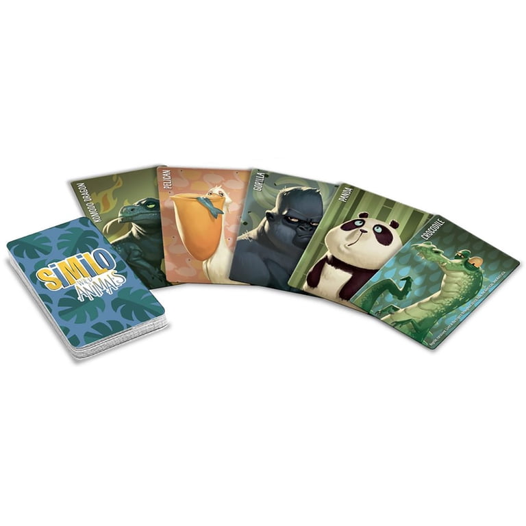 Similo Fantastic Beasts – Kooperatives Deduktions-Kartenspiel Für 2-8 Spieler, Ab 7 Jahren (englisch)