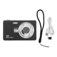 thumbnail image 1 of 2.4inch Digital Camera Anti Shake 16X Zoom 50MP Photos 4K Video Camera with Fill Light for Beginners Xmas Gift 64GB, 1 of 4