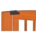 thumbnail image 3 of EF Furniture 393604 36 in. Ruffluv 3 Panel Expansion Pet Gate with Door  Large - Grey, 3 of 5