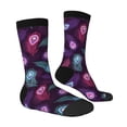thumbnail image 4 of Yiaed Peacock Feathers3 Print Great elasticity Crew Socks Sports socks for Men and Women, 4 of 5