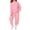 Pink, variant on CPNG Toddler Teens Kids Girls Boys Sweatsuit 2 Piece Set Solid Color Sweatsuits Pullover Sweatshirts and Jogger Sweatpants Sweat Set(Mint Green,18-24 Months)