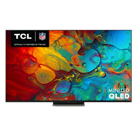 TCL 75" Class 6-Series 4K Mini-LED UHD QLED Dolby Vision HDR Smart Roku TV – 75R655 (New)