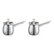 thumbnail image 1 of Cateissary Mango de acero inoxidable para alimentos, cafetera resistente a impactos, acero inoxidable, cera exquisita, artesanía turca no Plata 600ml 2Conjunto, 1 of 1