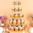 thumbnail image 4 of Pastry Stand 5 Tier Acrylic Cupcake Display Stand With Led String Lights Dessert Tree, 4 of 9
