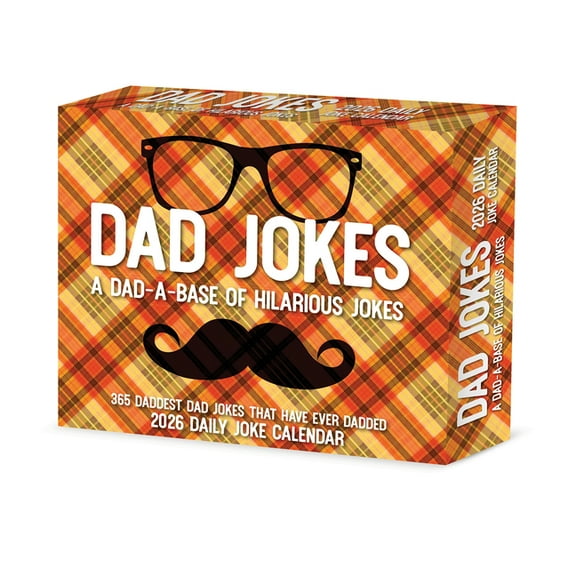 Dad Jokes 2026 Box Calendar, (Paperback)