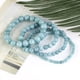 thumbnail image 1 of Pulsera de piedra Natural para hombres y mujeres, Cuarzo Rosa, amatistas, aguamarinas, amazonitas, cuentas, regalo de joyería, protección magnética de la salud, 1 of 3