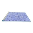 thumbnail image 2 of Ahgly Company Machine Washable Indoor Rectangle Abstract Blue Modern Area Rugs, 8' x 12', 2 of 4