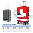 thumbnail image 4 of Vsdgher USA Switzerland Luggage Cover Suitcase Cover Protector Anti-scratch Suitcase cover Fits 18-32 Inch Luggage(No luggage included)-Medium, 4 of 7