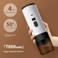 thumbnail image 2 of Máquina de Espresso Portátil CENRR Compatible con Cápsulas NS y Café Molido, Cafetera Compacta con Taza de Té, para Viajes, Coche, Autocaravana, Camping, Oficina - Máquina de Espresso para Té y Café, 2 of 7