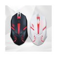 thumbnail image 2 of OP-20 Gaming Mouse 1200DPI Luminous Mini Portable Wired Mouse for Office - Black, 2 of 5