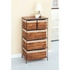 Hammer Tone Metal Five Drawer Unit