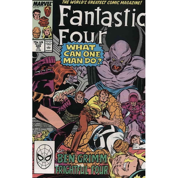 Fantastic Four (Vol. 1) #328 VF ; Marvel Comic Book