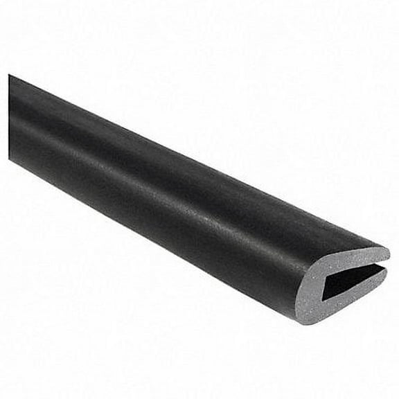 Trim-Lok Rubber Edge Trim, 10ft L,  15/32 in W X1013-10