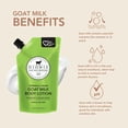 thumbnail image 2 of Dionis Loción corporal para el cuidado de la piel con leche de cabra, bolsa de repuesto de 16.9 oz, sin crueldad, ingredientes limpios y loción probada por dermatólogos para piel seca, hidratante y pr, 2 of 5
