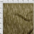 thumbnail image 2 of oneOone Georgette Viscose Dark Olive Green Fabric Brush Stroke Abstract Craft Projects Decor Fabric Printed By The Yard 42 Inch Wide, 2 of 4
